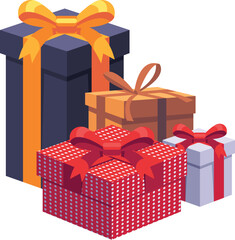 gift box with ribbon bow