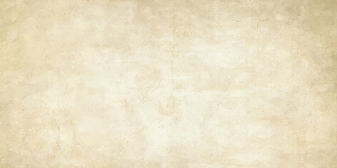 Obraz premium Vintage distressed light beige paper texture with subtle grunge effects
