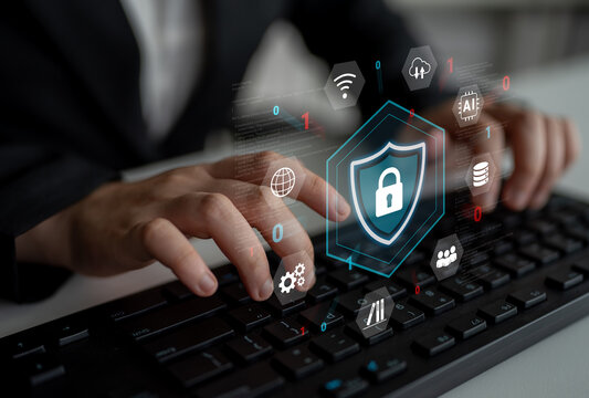 Cybersecurity protection secures network, prevents threats, and strengthens digital data security to ensure trusted system Parse