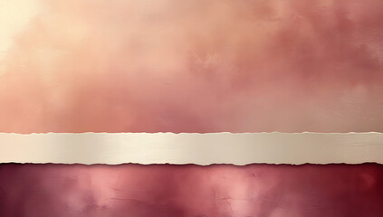 Torn paper with pink and red background pink background