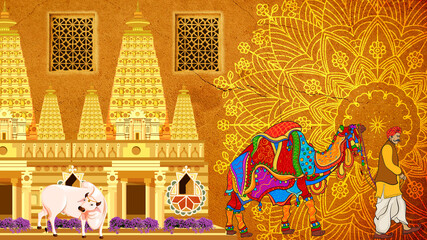 thai temple in bangkok thailand