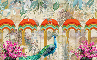 traditional thai style painting