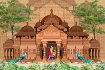 vector vintage floral  background