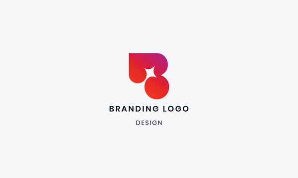Abstract letter B logo icon vector design template. Design for business of luxury, elegant, simple. 