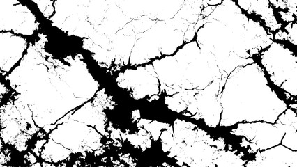 Fototapeta premium cracked marble texture background with black veins