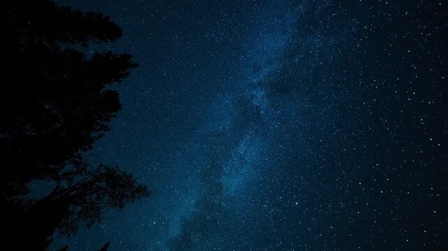 Milky way timelapse 