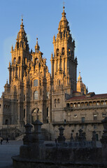 The Cathedral at Santiago de Compostela