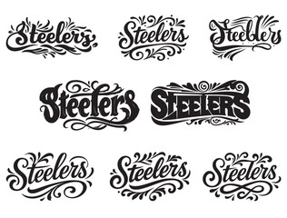 STEELERS TYPOGRAPHY