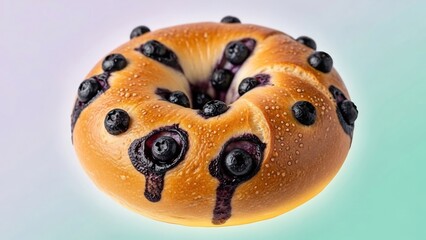 ブルーベリーベーグル