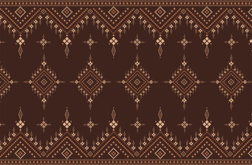 abstract Traditional geometric ethnic fabric pattern ornate elements with ethnic patterns design for textiles, rugs, clothing, sarong, scarf, batik, wrap, embroidery, print, curtain, carpet, wallpaper