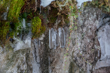 Vuokatti winter sport area in Sotkamo, Finland at wintertime