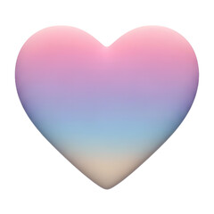 Gradient heart emoji
