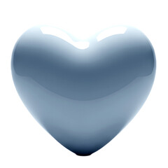 Blue heart shape