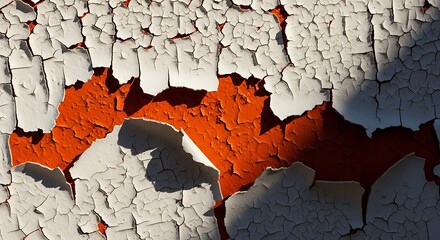 Peeling Paint on a Wall