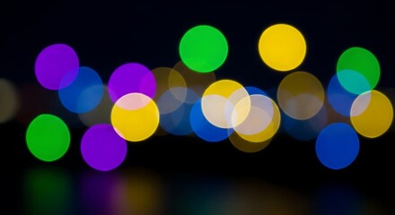 Vibrant Bokeh Lights