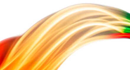 Vibrant abstract wave design