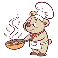 Chef Bear Master Cook 1