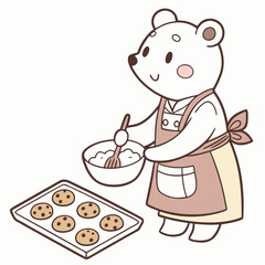 Baker Bear Dessert Maker