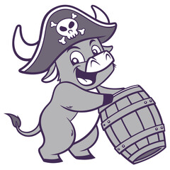Pirate Bull Captain 1