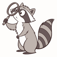Detective Raccoon Case Hunter