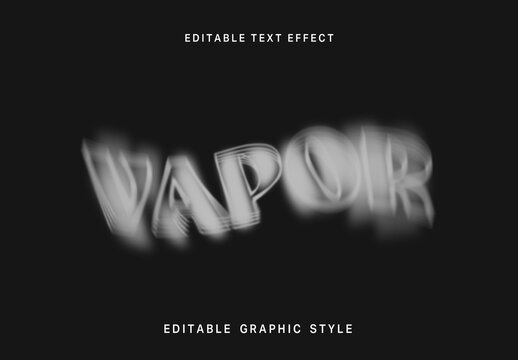 Smoke Blur Text Effect