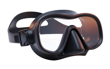 Scuba diving mask transparent background cutout png