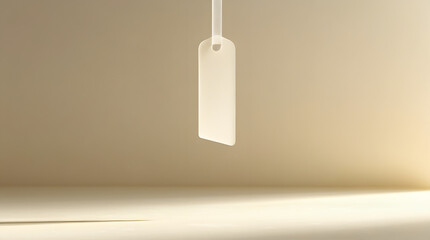a book mark in hanging position