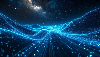 Abstrakte KI-Datenstr&ouml;me