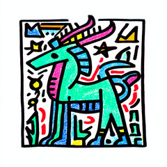 やぎ座。ヤギ。占星術。星占い。星座