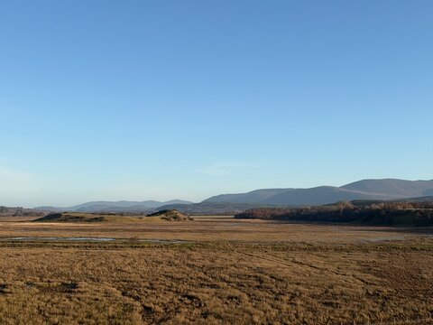 landscape of the mountains