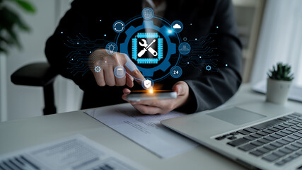 Global IT support and technical maintenance services. Providing solutions for system maintenance, ensuring business continuity with reliable 24 7 IT support. Motif