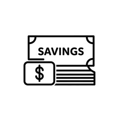 Financial Savings and Budgeting Concept with Money and Cash Notes