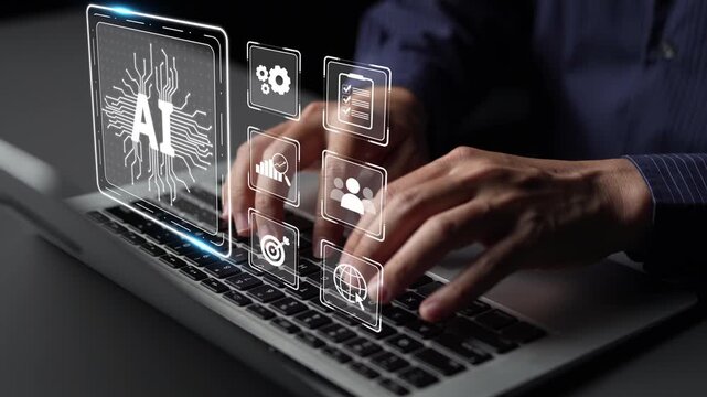 AI Assistant Brain Processor with LLM Technology, Big Data, Machine Learning, Generative AI for Business Support, Future Agentic AI Technology and Artificial Intelligence Prompt Engineering. Muxer