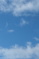 blue sky with clouds