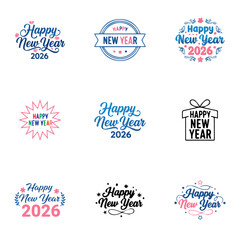 set of New year text vector design, new year, vector, design, label, icon, set, illustration, christmas, vintage, sign, sticker, symbol, sale, holiday, decoration, banner, travel, art, gift, tag, food