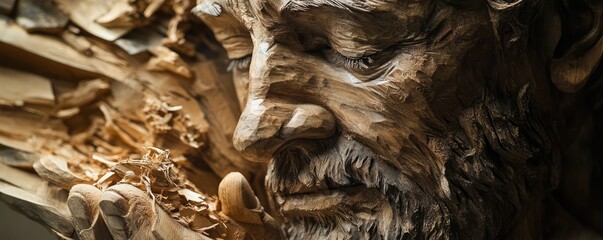 Promote craftsmanship tradition and artistic woodcarving