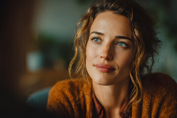 Woman talking to therapist