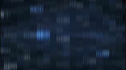Mysterious abstract background with a subtle grid of flickering dark blue blocks. Seamless looping animation for corporate, news, or technology presentations - Powered by Adobe
