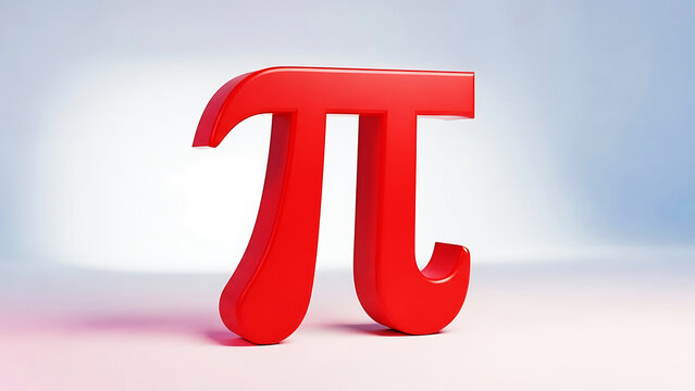 Three-dimensional pi symbol