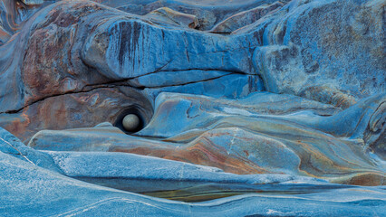 Between Rock and River &ndash; A Breath of Time, Vercasca Valley, Ticino, Switzerland, Art Collection