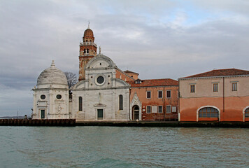 la chiesa San Michele al cimitero di Venezia