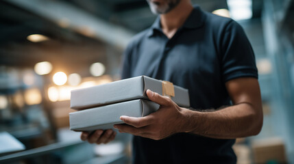 Efficient warehouse logistics operations with secure packaging methodology accurate shipment handling procedures seamless supply chain management system industrial and