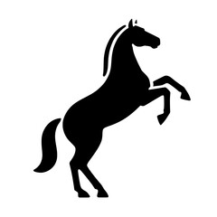 Obraz premium horse silhouette vector