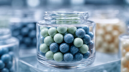 Smart humidity absorption beads designed with optimized eco-polymers providing advanced moisture control for industrial storage, clean-tech environments, and laboratory-grade atmospheric protection