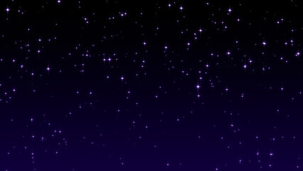 Obraz premium starry night sky with twinkle stars , shiny glowing stars nature and science vertical social media background