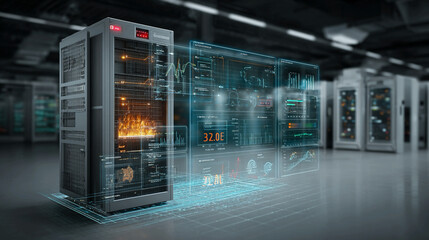 Smart ventilation controller imagery portraying automated airflow management cues, efficiency improvement logic, environmental comfort signals, and clean digital interface presentation supporting