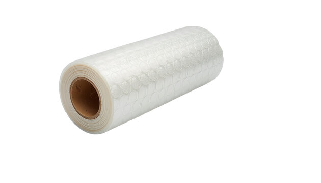 A roll of bubble wrap on a for packaging and shipping purposes