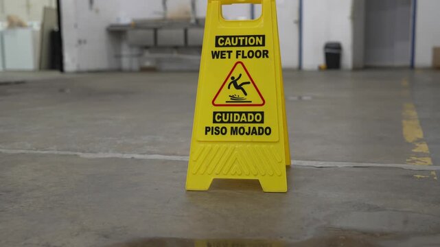 Caution Wet Floor Sign