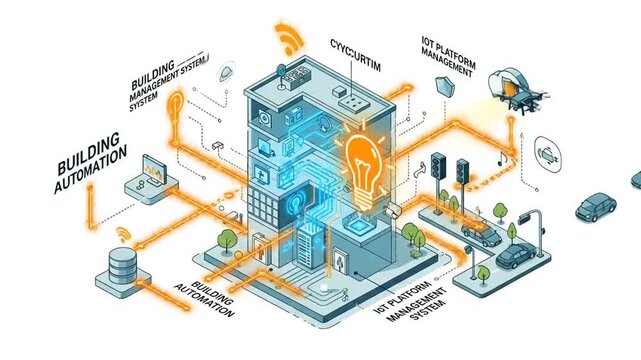 Smart City Building Technology and Automation Explained.