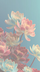 Close up of red and green succulent plants